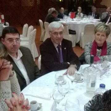 Joaquim Sampaio homenageado pelo Rotary Club
