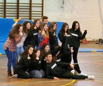 Alunos da Marquesa da Alorna em festa