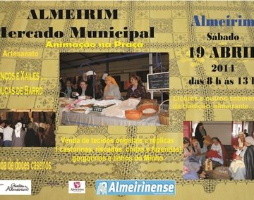 Gentes de Almeirim no Mercado Municipal no dia 19