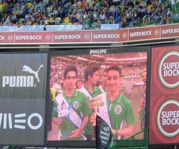 Almeirinense distinguido no Estádio de Alvalade