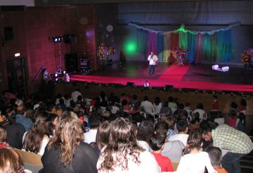 Desfile modelos e canções foi um sucesso