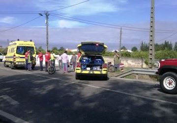 Acidente entre duas motas provoca um ferido grave