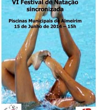 Natação sincronizada em Almeirim