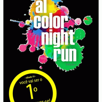Al Color Night Run com inscrições abertas Al Color Night Run com inscrições abertas