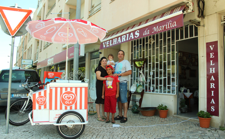 Velharias da Marília e a Bike dos gelados são os novos negócios de Almeirim Velharias da Marília e a Bike dos gelados são os novos negócios de Almeirim