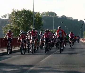 De Santarém a Almeirim em passeio de bicicleta (VÍDEO)