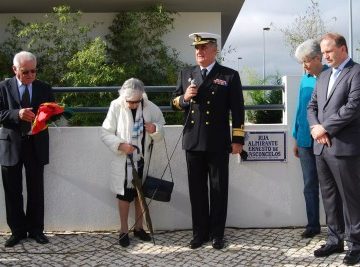 Almirante Ernesto de Vasconcelos homenageado