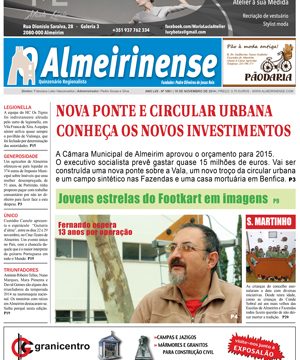 O Almeirinense de 15 de novembro já está nas bancas