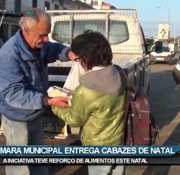 Câmara reforça entrega de cabazes de Natal aos mais necessitados