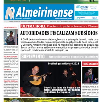 O Almeirinense 1 de dezembro já nas bancas!