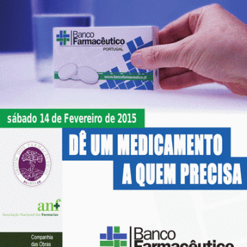 Jornada de Recolha de Medicamentos no dia 14. Abertas inscrições para voluntários