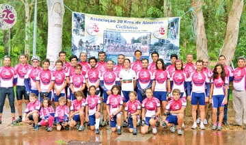 Equipa e 12 atletas dos 20 km recebem distinções da Associação  de Ciclismo