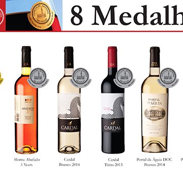 Vinhos da região premiados em Bruxelas