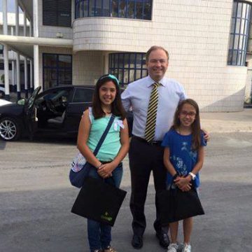 Pedro Ribeiro faz presidência aberta com alunas do 6.º ano