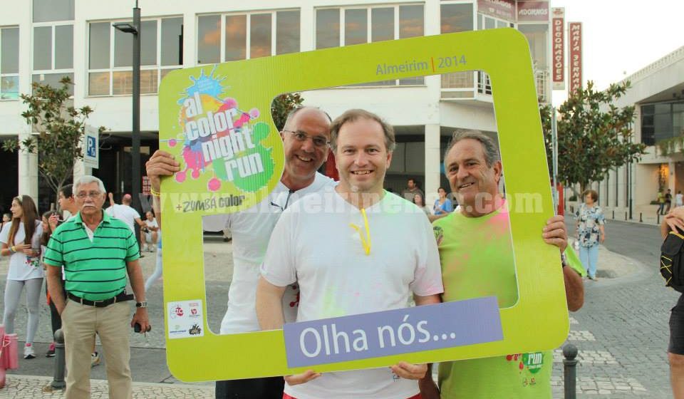 Presidente e Vice Presidente têm os dorsais 99 e 100 na Al Color Night Run