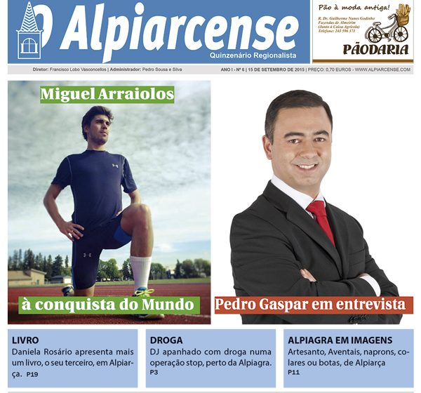 Destaques O Alpiarcense 15 setembro
