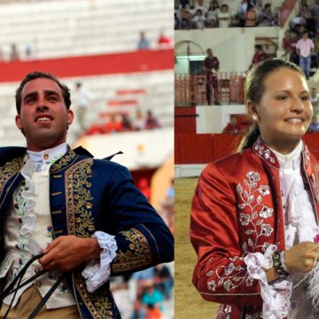 António d’Almeida e Mara Pimenta na primeira corrida do ano em Santarém António d’Almeida e Mara Pimenta na primeira corrida do ano em Santarém