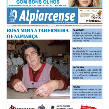 Edição 15 de novembro de O Alpiarcense
