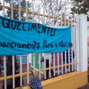 Estudantes de Alpiarça em protesto