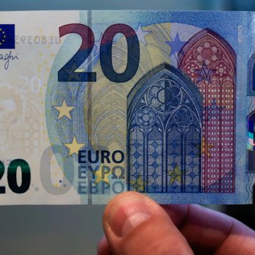 Nova nota de 20 euros entra em circulação a 25 de novembro