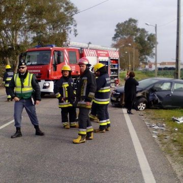 Acidente à saída de Almeirim Acidente à saída de Almeirim