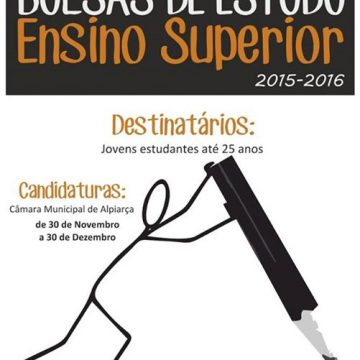 Candidaturas a bolsa de estudo