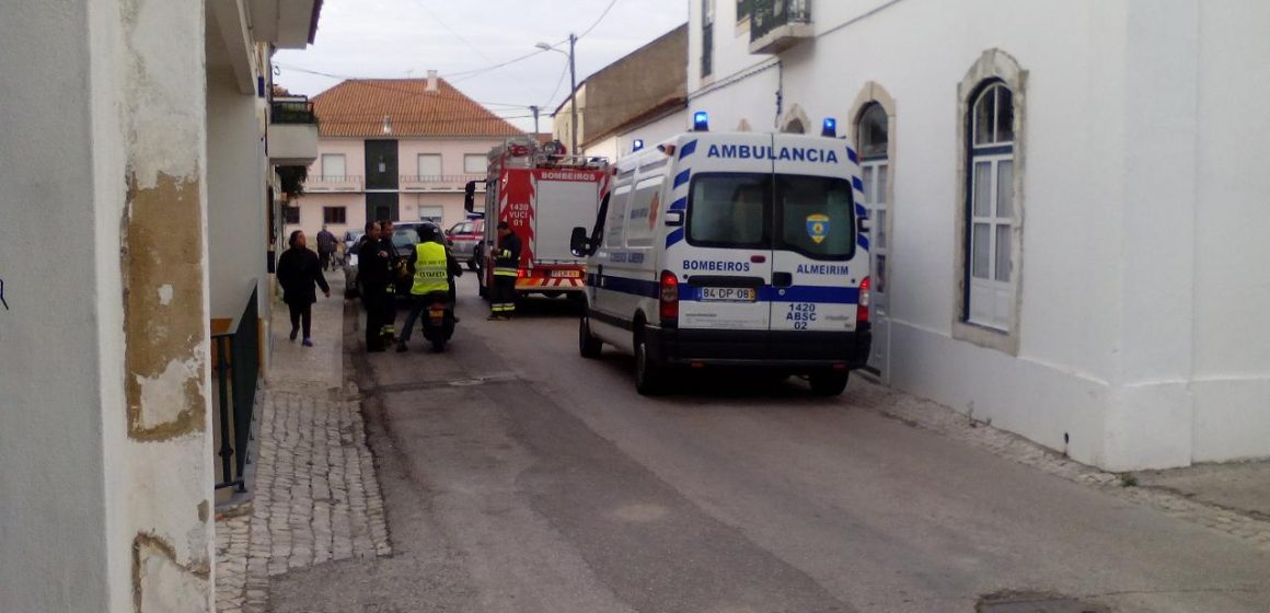 Lar evacuado … em simulacro