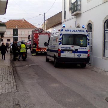 Lar evacuado … em simulacro