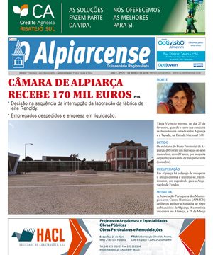 Alpiarcense 1 de março já nas bancas