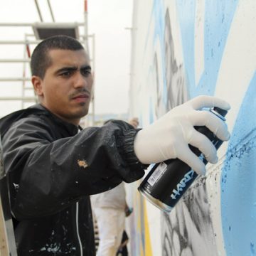 Smile, um dos mais conceituados do Graffiti presente no Route 118