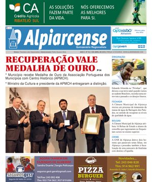 Edição de O Alpiarcense 1 de abril Edição de O Alpiarcense 1 de abril