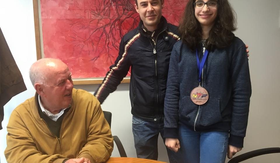 Secção de Taekwondo mostra medalha a vice