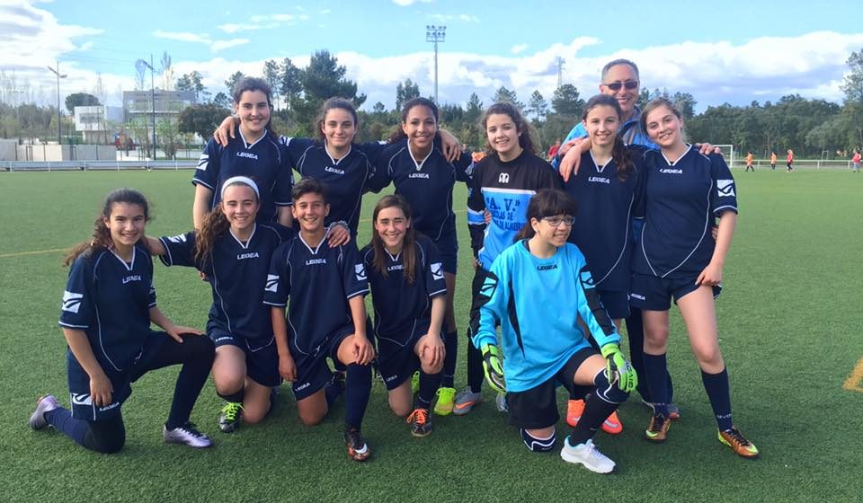 Alunas de Fazendas de Almeirim Campeãs Distritais de Sub-15