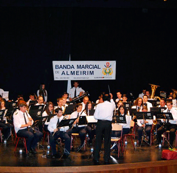Banda Marcial de Almeirim comemora 85 anos em concerto