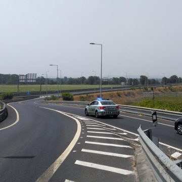 Fogo corta trânsito na Ponte Salgueiro Maia Fogo corta trânsito na Ponte Salgueiro Maia