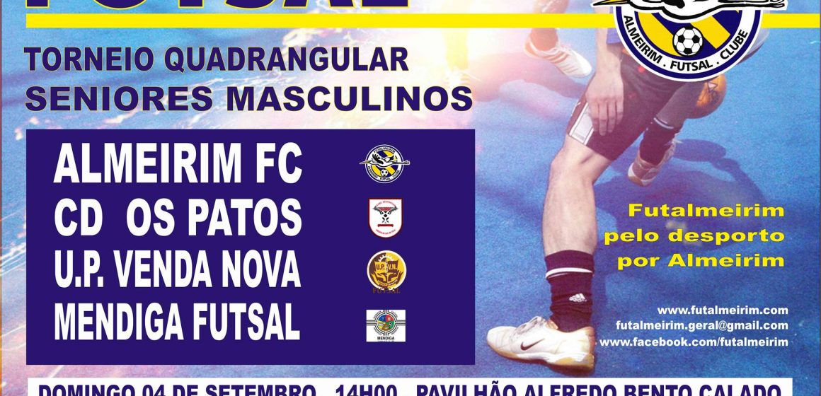 Futsal: Época abre com torneio