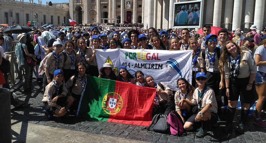 Escuteiros de Almeirim no Vaticano