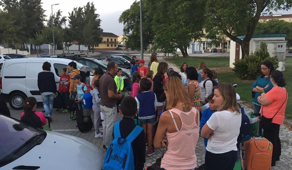 Jovens arrancam para férias em Ferreira do Zêzere