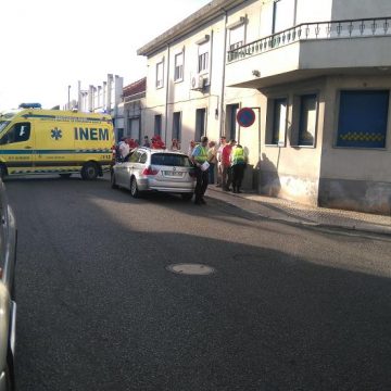 Atropelamento no centro de Almeirim
