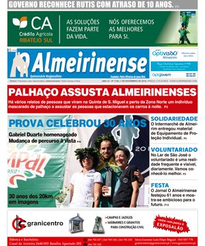 Aniversário O Almeirinense: Dia histórico com 7 mil artigos
