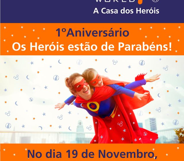 Primeiro aniversário da Dreamy World – A Casa dos Heróis Primeiro aniversário da Dreamy World – A Casa dos Heróis