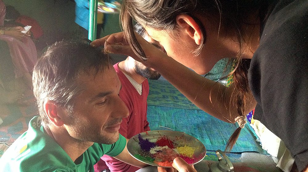 Pedro Bento visita Camp Hope