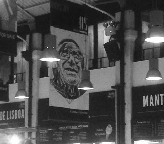 Artista de Benfica do Ribatejo expõe no Mercado da Ribeira em Lisboa