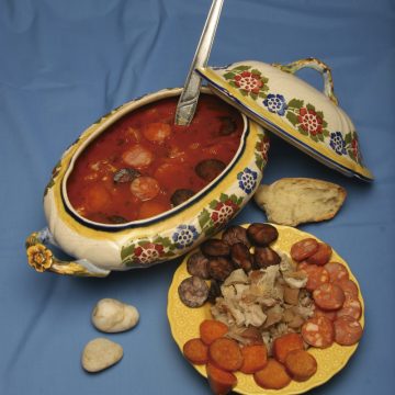 Mesa de Ano Novo à moda de Almeirim