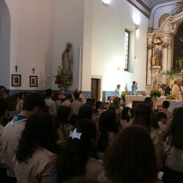 Promessas do Agrupamento 404 Almeirim começam