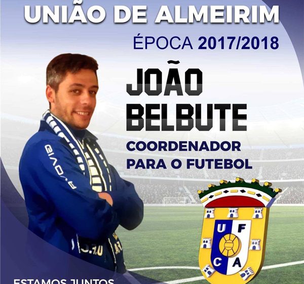 União de Almeirim com novo coordenador do futebol e treinador para a equipa de juniores