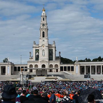Chegada a Fátima de Sua Santidade o Papa Francisco