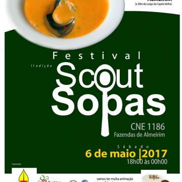 Escuteiros de Fazendas de Almeirim organizam festival de sopas