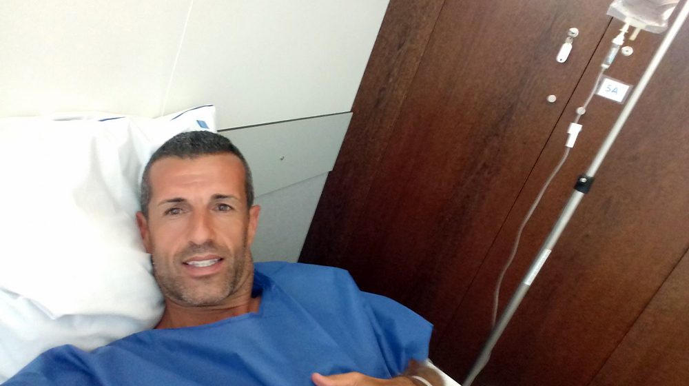 Nuno Carrapato operado ao joelho em dia de aniversário