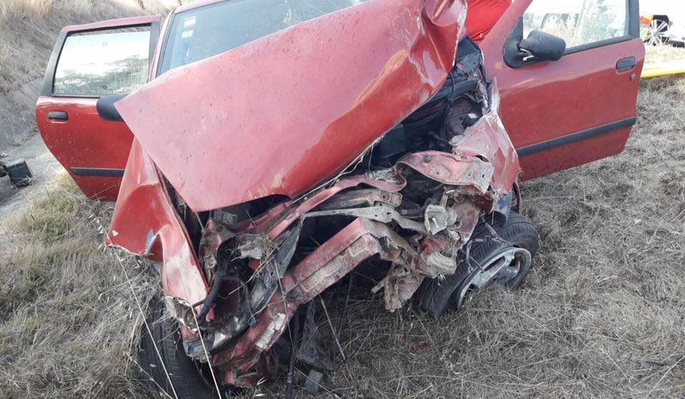 “Grandes homens!”: Vítima de acidente agracede aos Bombeiros de Almeirim